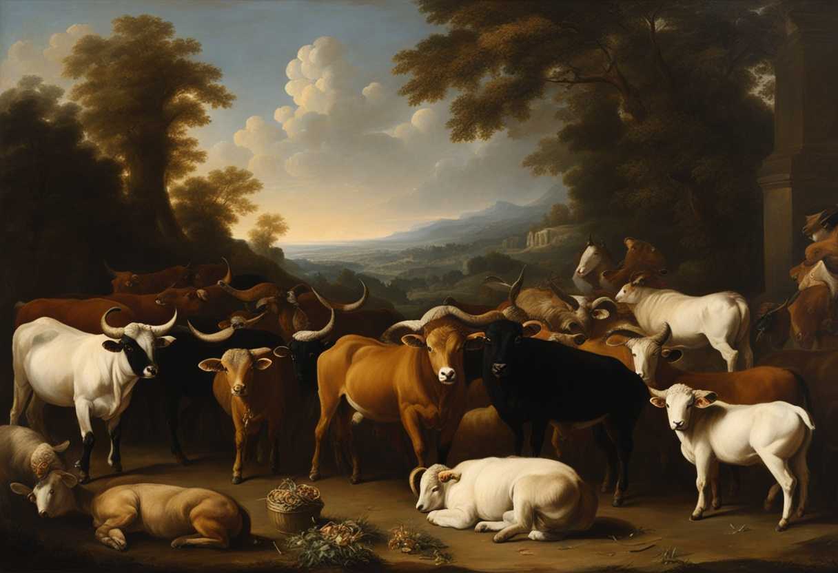A-sacred-gathering-with-offerings-of-bulls-rams-and-lambs-creating-a-powerful-visual-tradition_safh