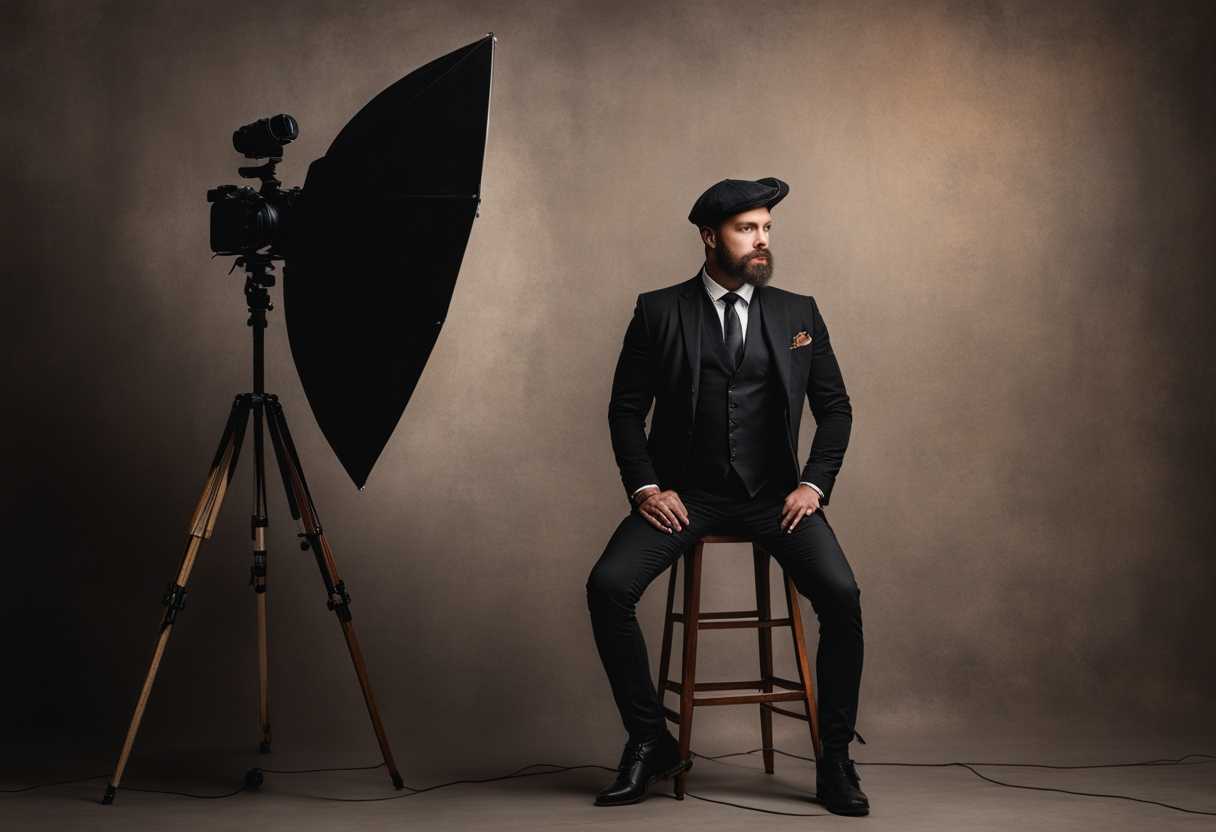 Confident-photographer-stands-in-the-spotlight-exuding-determination-and-assurance-commanding-trus_rpsq