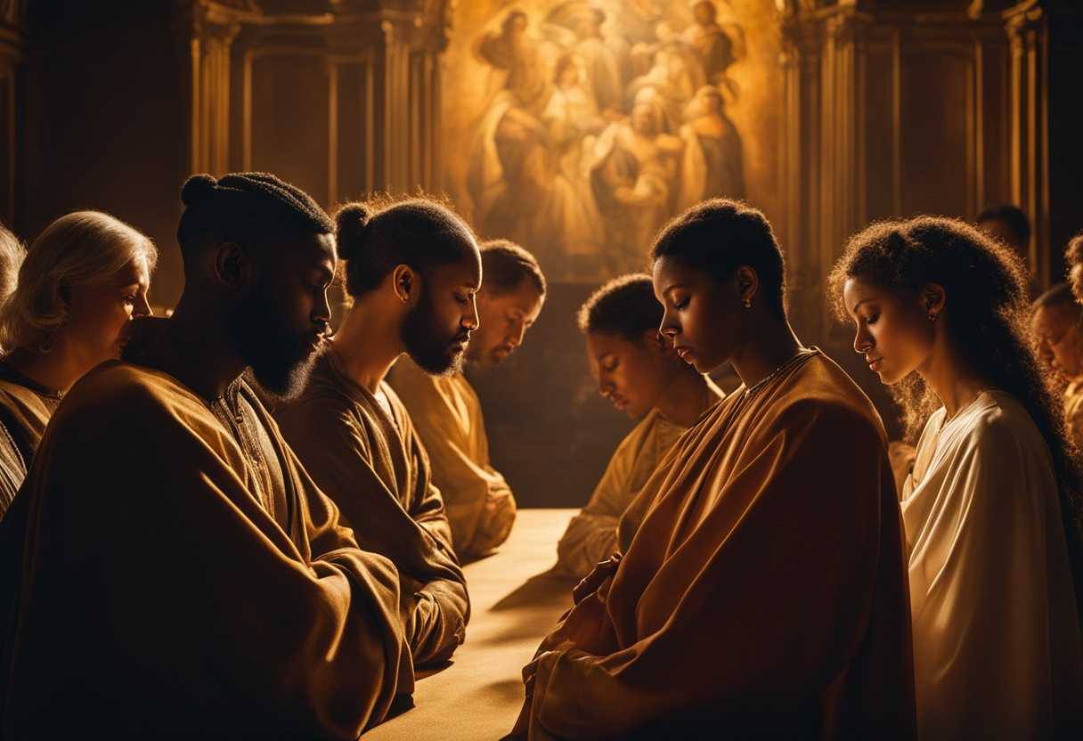 A-diverse-group-of-individuals-in-prayer-hands-clasped-bathed-in-golden-light_papb