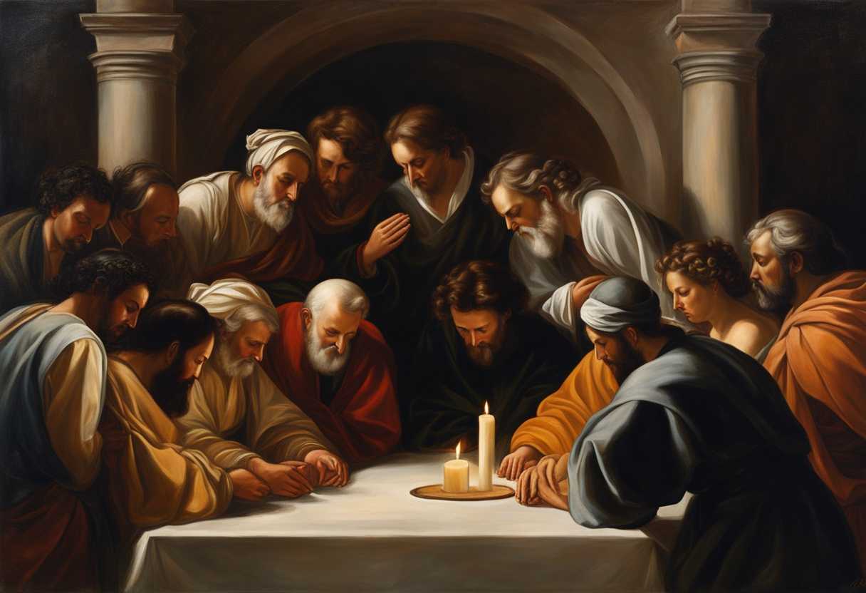 People-in-prayer-circle-heads-bowed-serene-unity-shared-purpose-timeless-spiritual-connection_lwiq