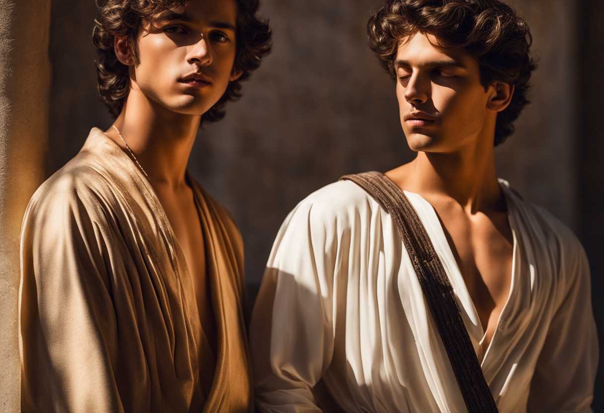 Brothers-standing-united-in-warm-sunlight-embodying-tradition-honor-and-timeless-inspiration_qcst