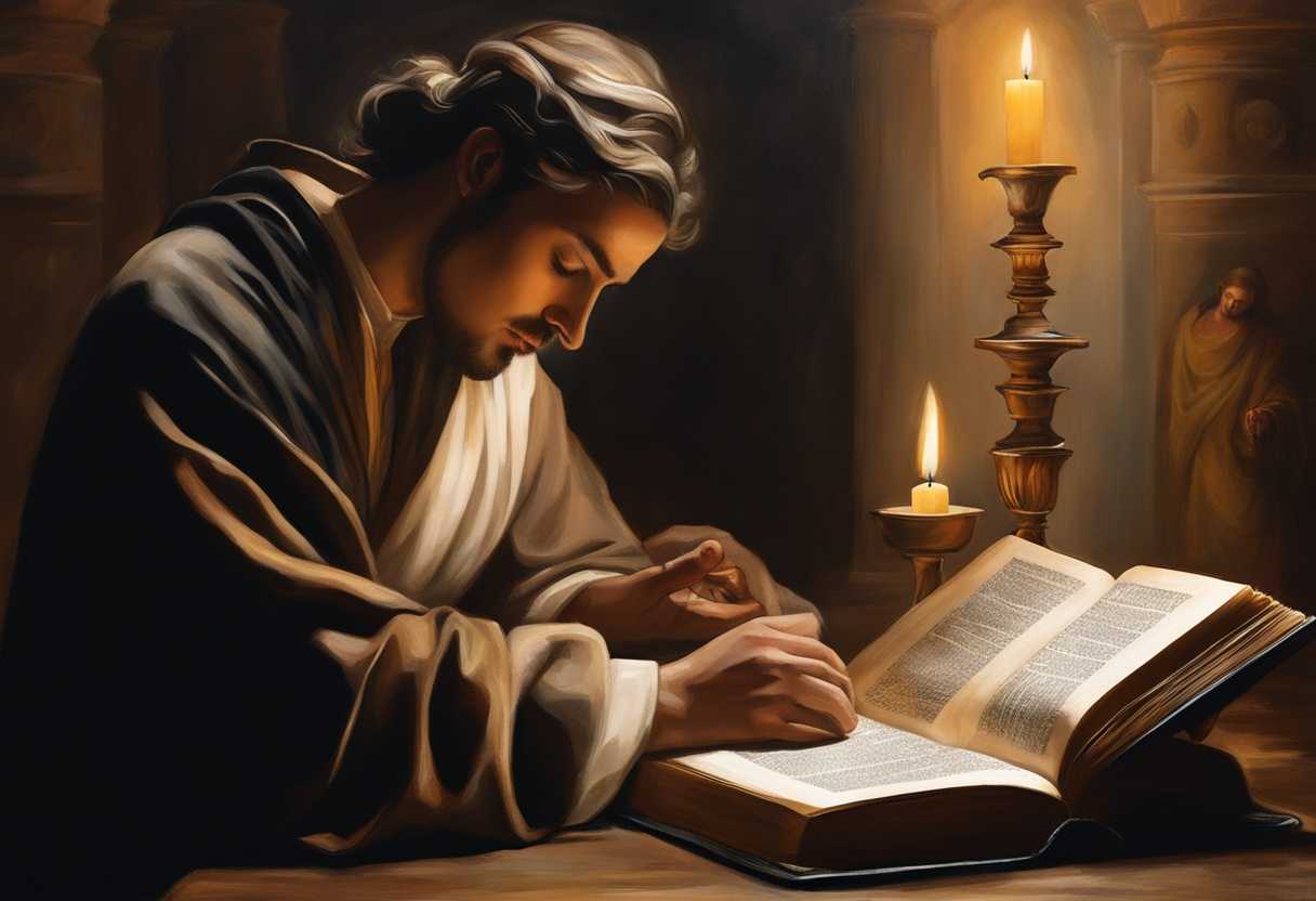 A-person-peacefully-praying-with-an-open-Bible-surrounded-by-tranquil-ambiance-and-spiritual-sereni_uqkr