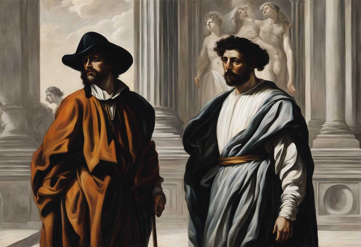 A-scene-A-dark-figure-sneers-while-a-bright-figure-stands-tall-embodying-righteousness_dxfi