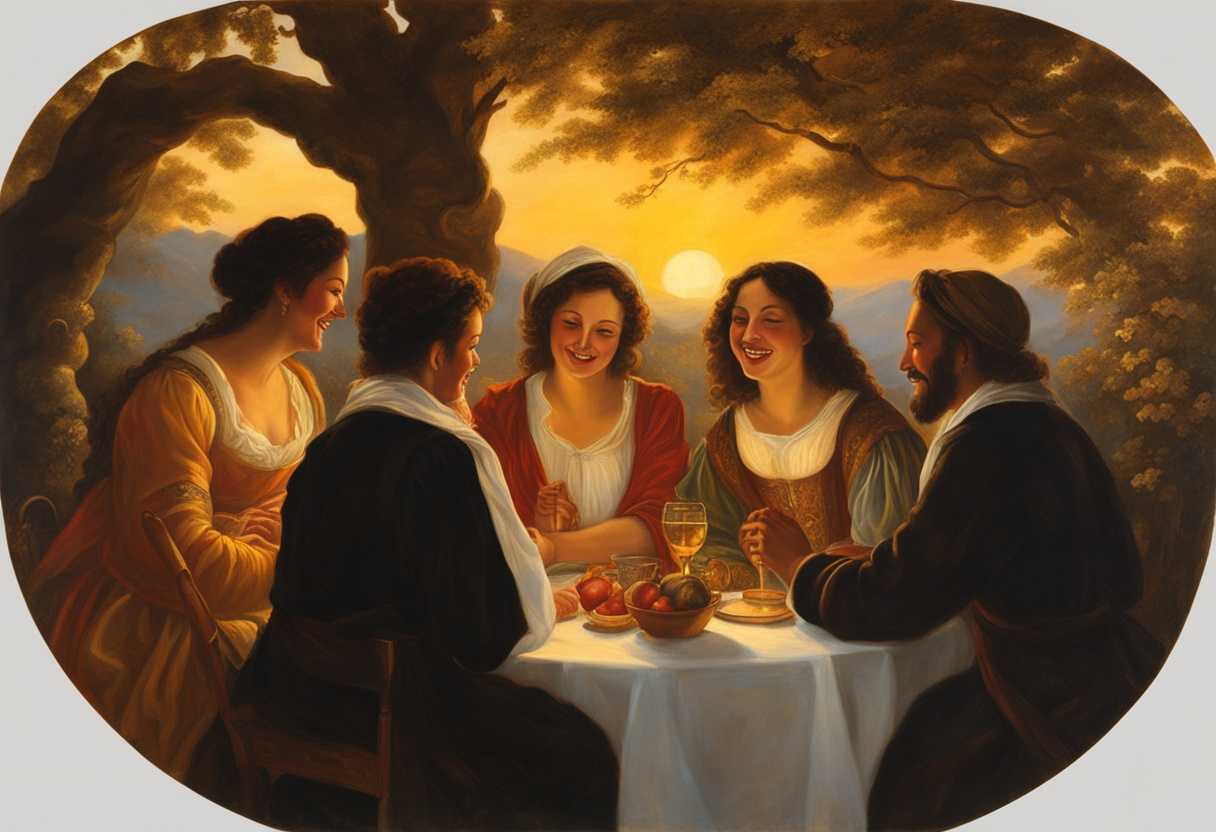 A-circle-of-friends-sharing-laughter-and-stories-in-the-golden-glow-of-sunset_hisu