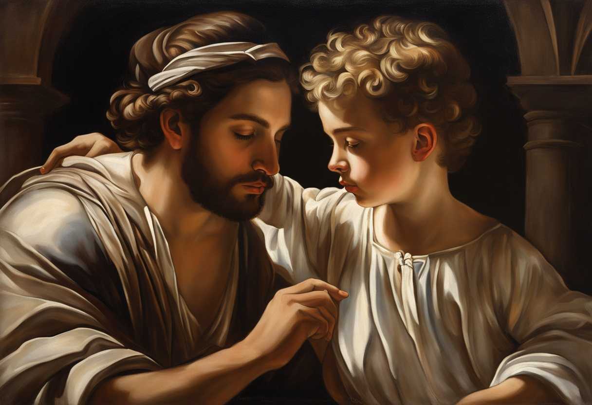 A-father-and-son-share-a-moment-of-wisdom-and-guidance-embodying-respect-and-tradition_wgdv