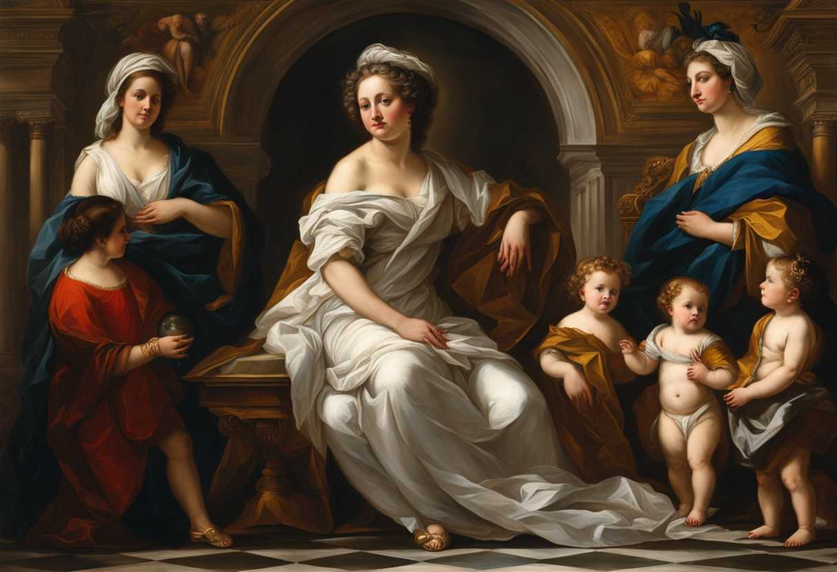 Matriarch-in-regal-attire-radiating-strength-and-grace-embraced-by-family-embodying-wisdom-and-lo_ftqg