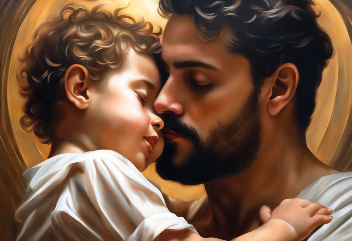 Father-and-son-share-a-tender-moment-in-soft-light-radiating-love-and-trust_xkqr