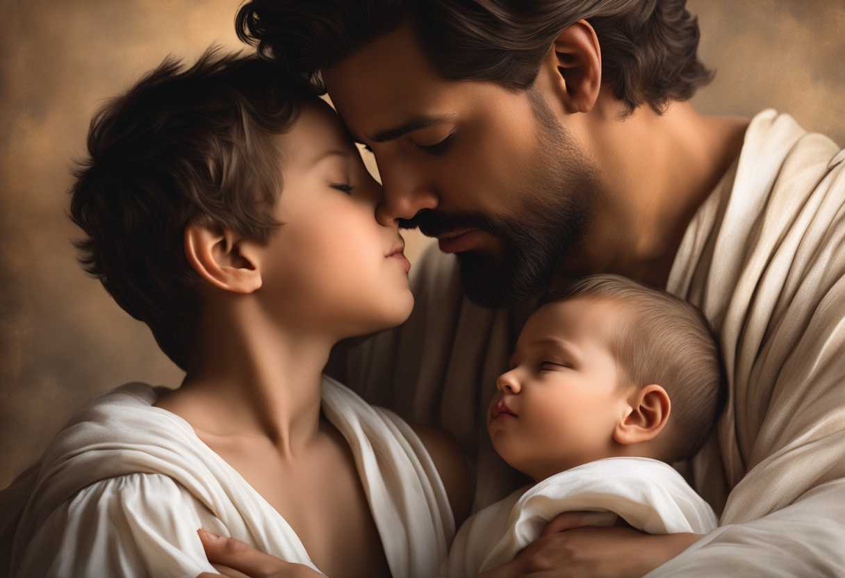 A-father-and-son-share-a-tender-moment-in-soft-light-embodying-trust-and-guidance_ovaa