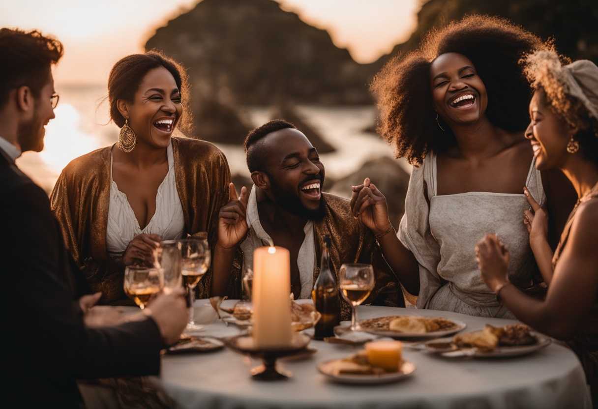 A-diverse-group-of-friends-sharing-heartfelt-stories-and-laughter-during-a-sunset-gathering_wgfc