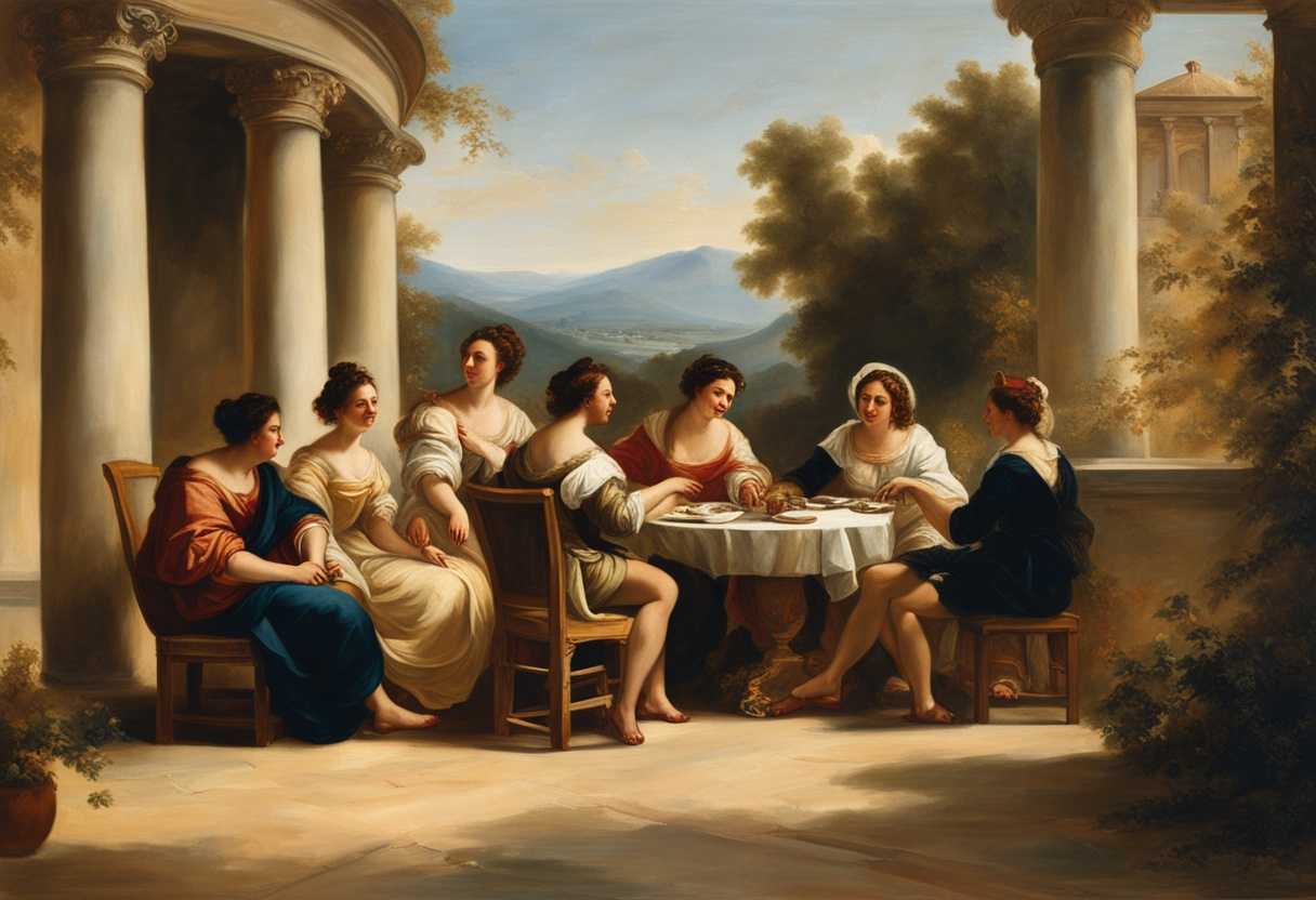 A-circle-of-friends-enjoying-a-sunny-day-chatting-and-laughing-in-a-relaxed-setting_faxw