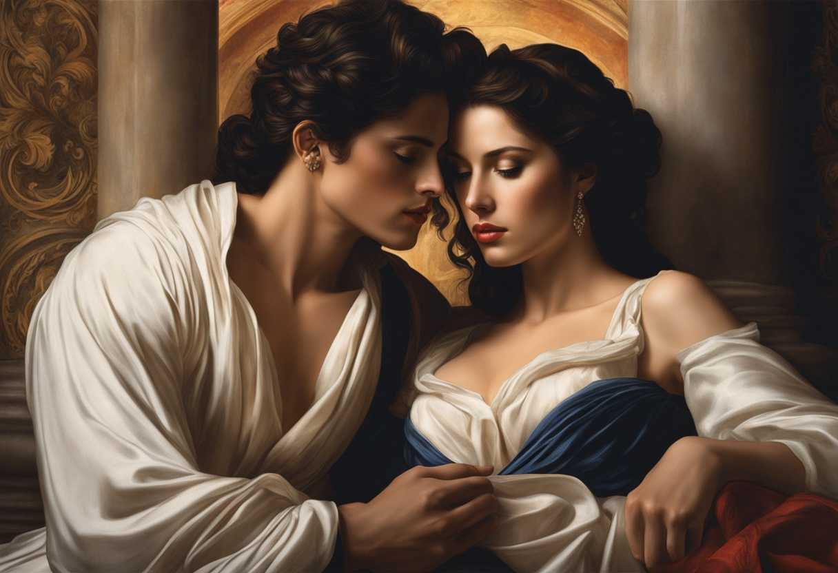 Forbidden-love-a-man-and-woman-share-a-timeless-mysterious-connection-in-a-captivating-intimate-s_omez