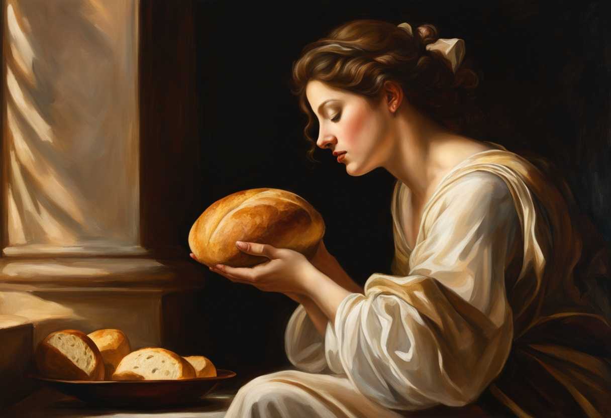 Content-person-holding-bread-in-warm-light-eyes-closed-feeling-intimate-joy-in-solitude_eabb