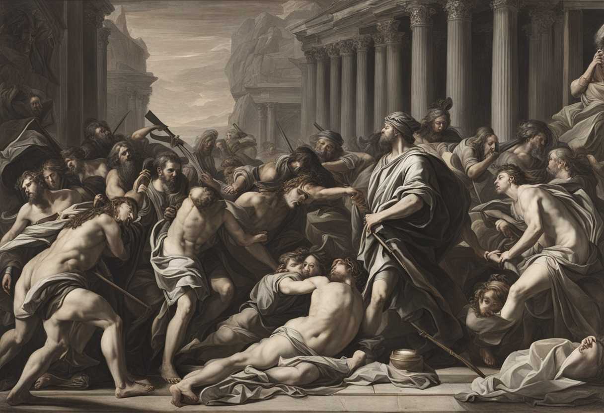 Phinehas-stands-strong-in-the-midst-of-a-plague-offering-relief-to-the-afflicted_vhzq