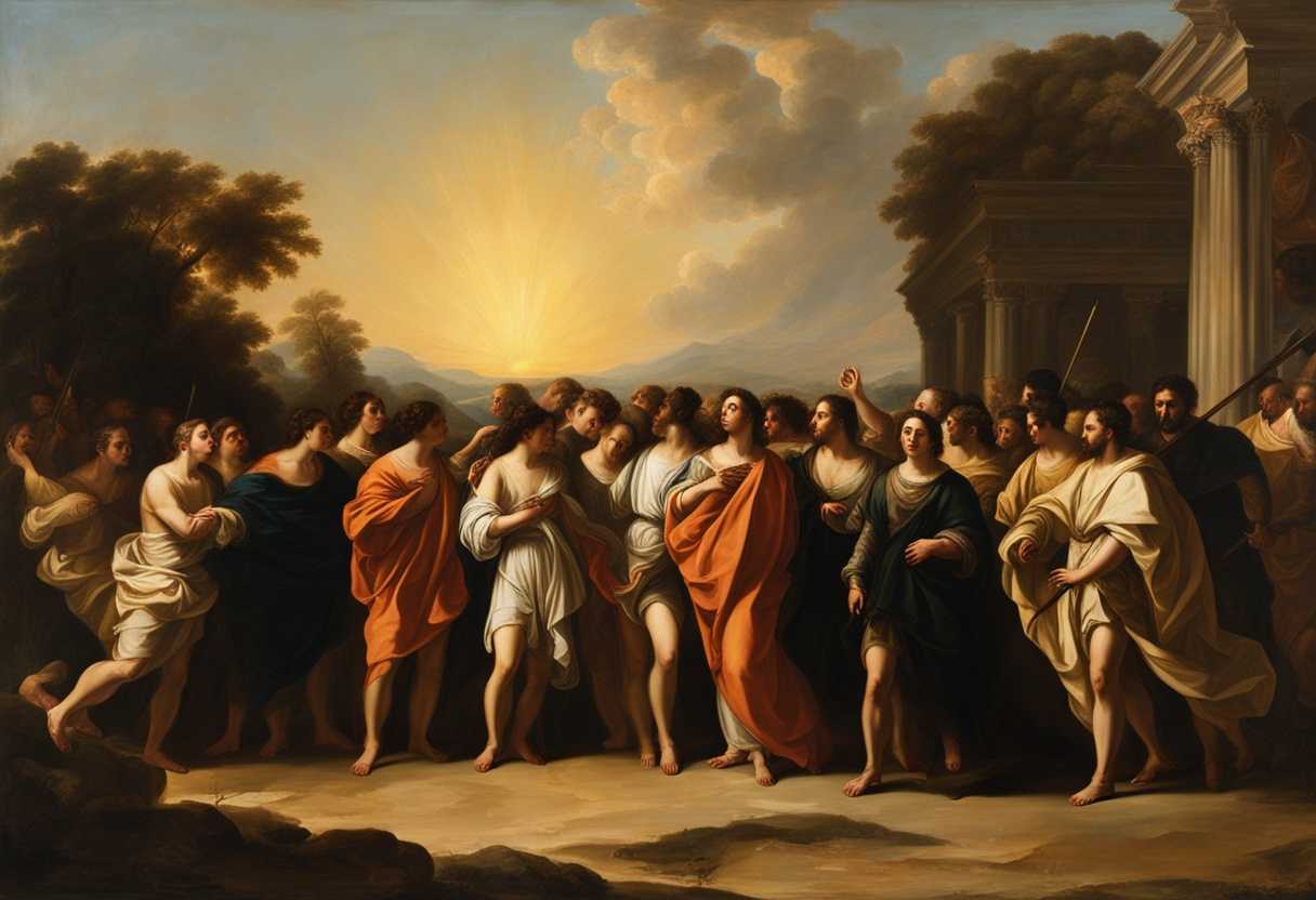 A-group-of-determined-individuals-stand-united-in-golden-sunlight-exuding-strength-and-resilience_yofe