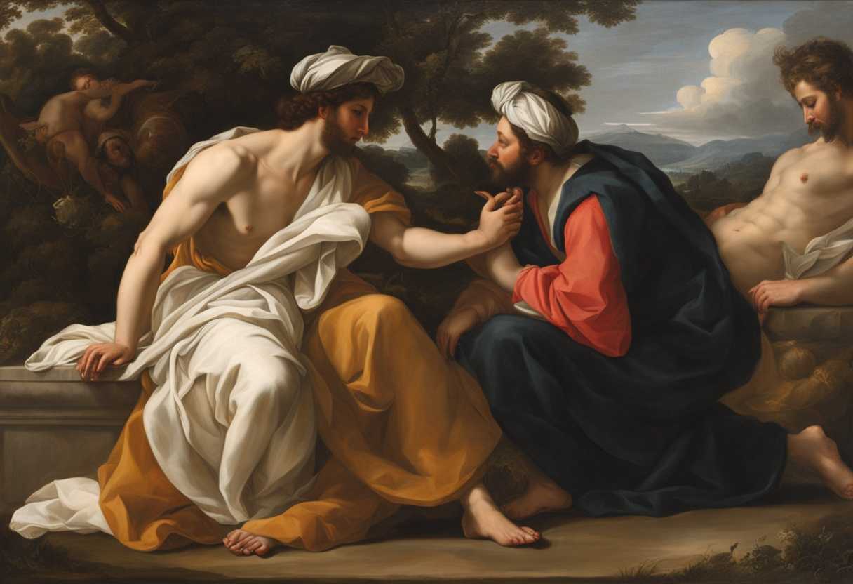 A-serene-encounter-between-a-merciful-person-and-a-blameless-man-exuding-kindness-and-purity_dzhl