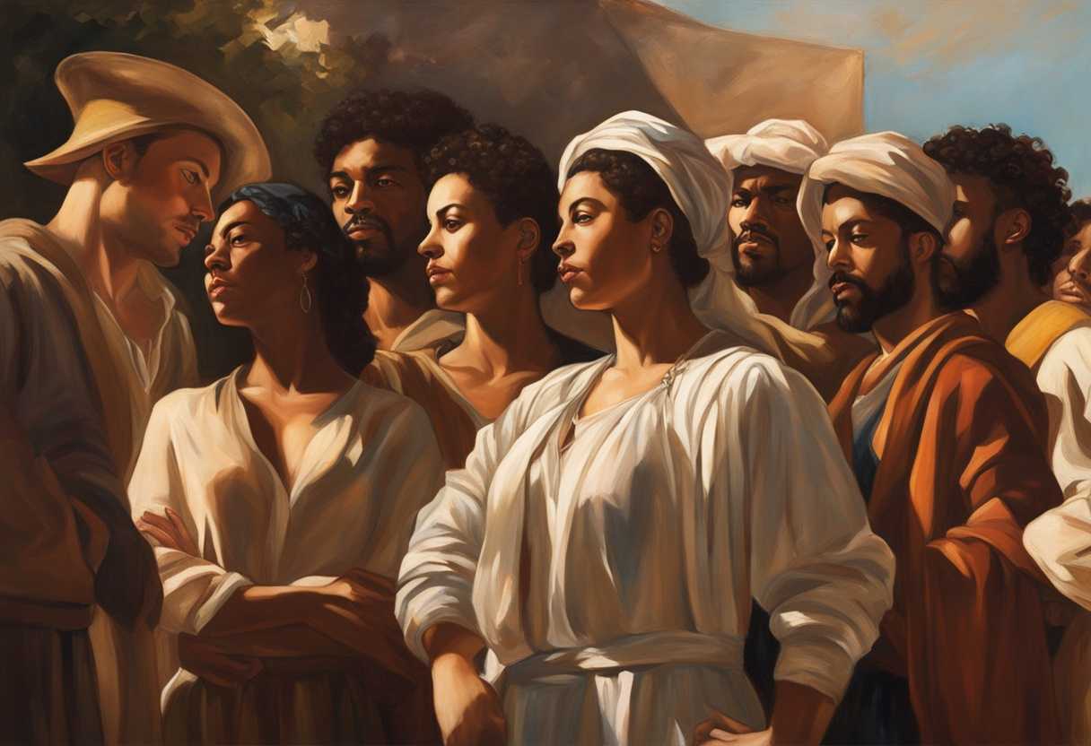 A-diverse-group-stands-united-in-the-warm-sunlight-exuding-strength-and-solidarity_axuh