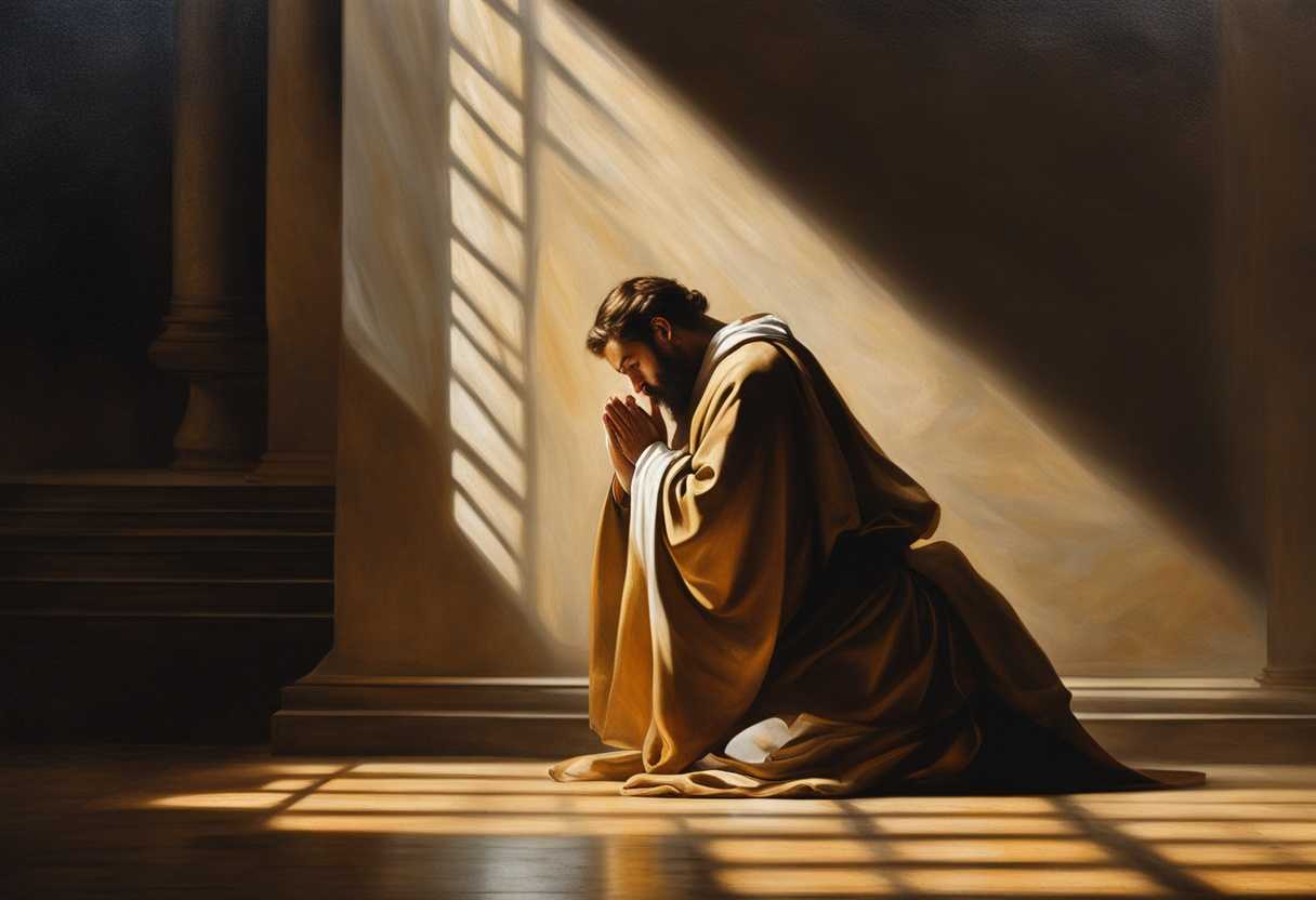 A-person-kneels-in-prayer-bathed-in-warm-light-feeling-a-comforting-divine-presence_hqqo