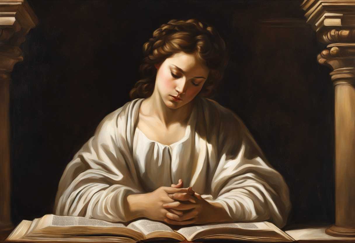 A-person-in-prayer-eyes-closed-hands-clasped-open-Bible-bathed-in-warm-light_gqsf