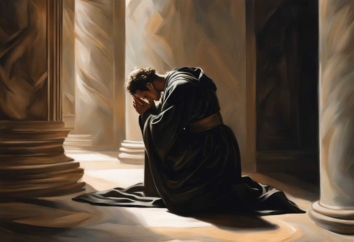 A-person-kneels-in-prayer-bathed-in-soft-light-seeking-comfort-and-solace_uzsk