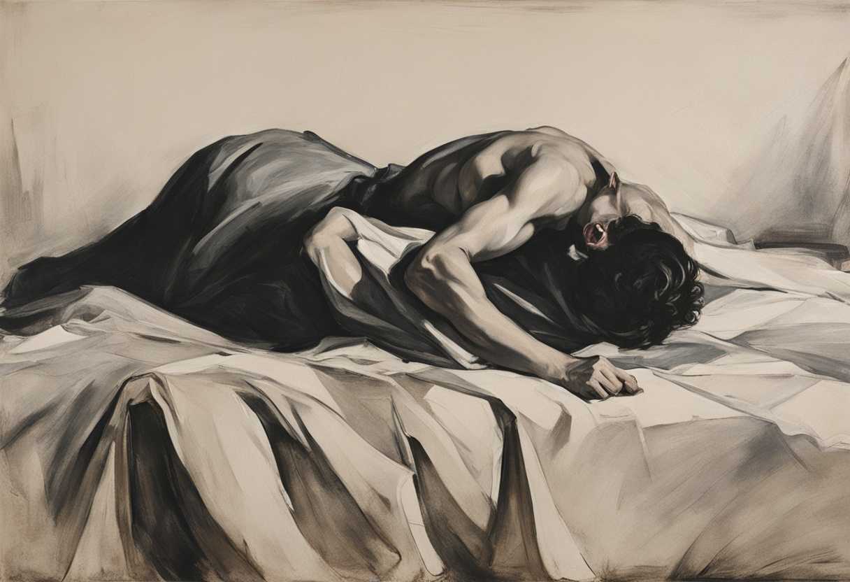 A-figure-hunched-on-a-messy-bed-bathed-in-dim-light-exuding-raw-despair_uhza