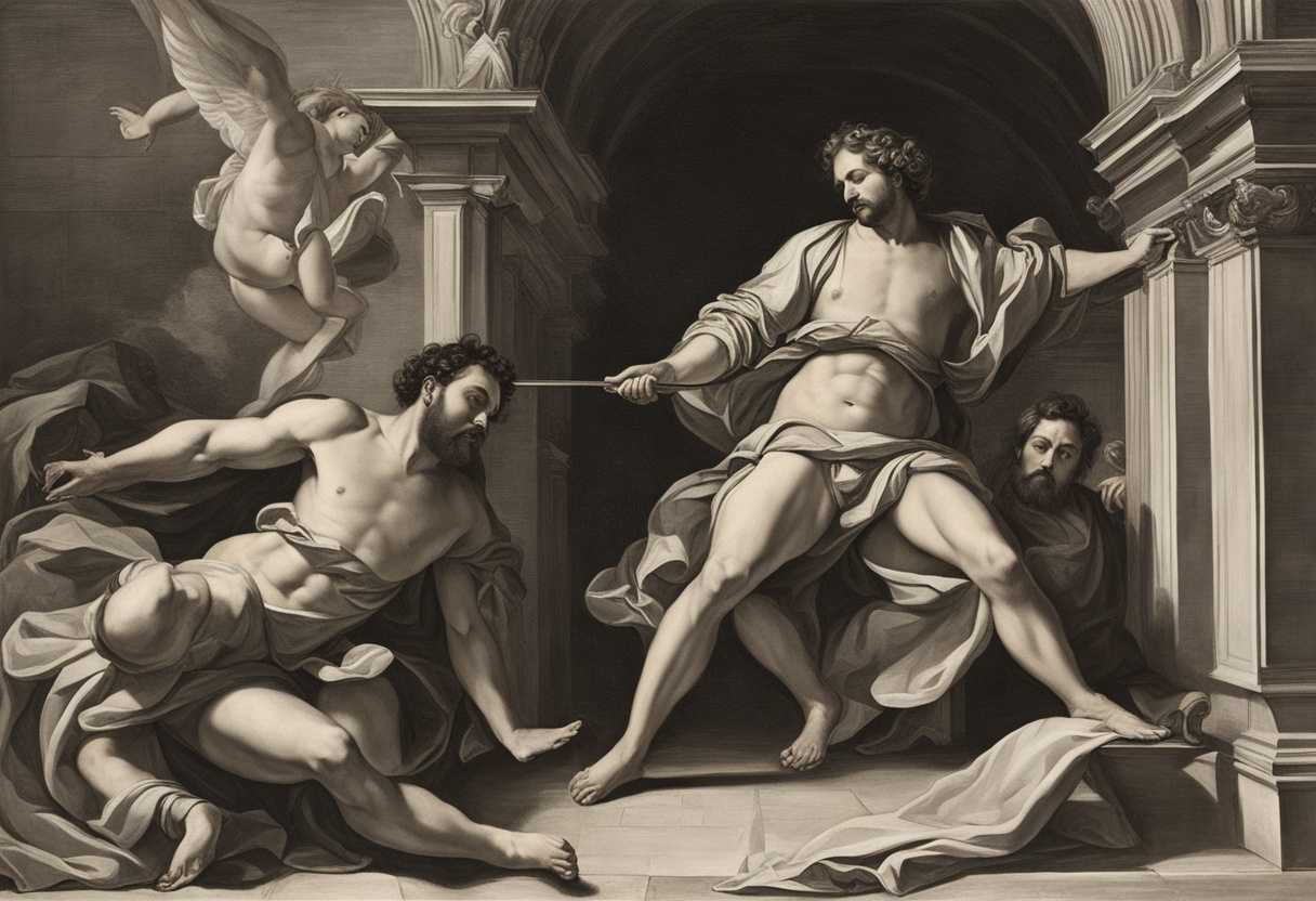 A-wicked-man-falls-into-his-own-trap-while-a-righteous-figure-is-praised_fhlx