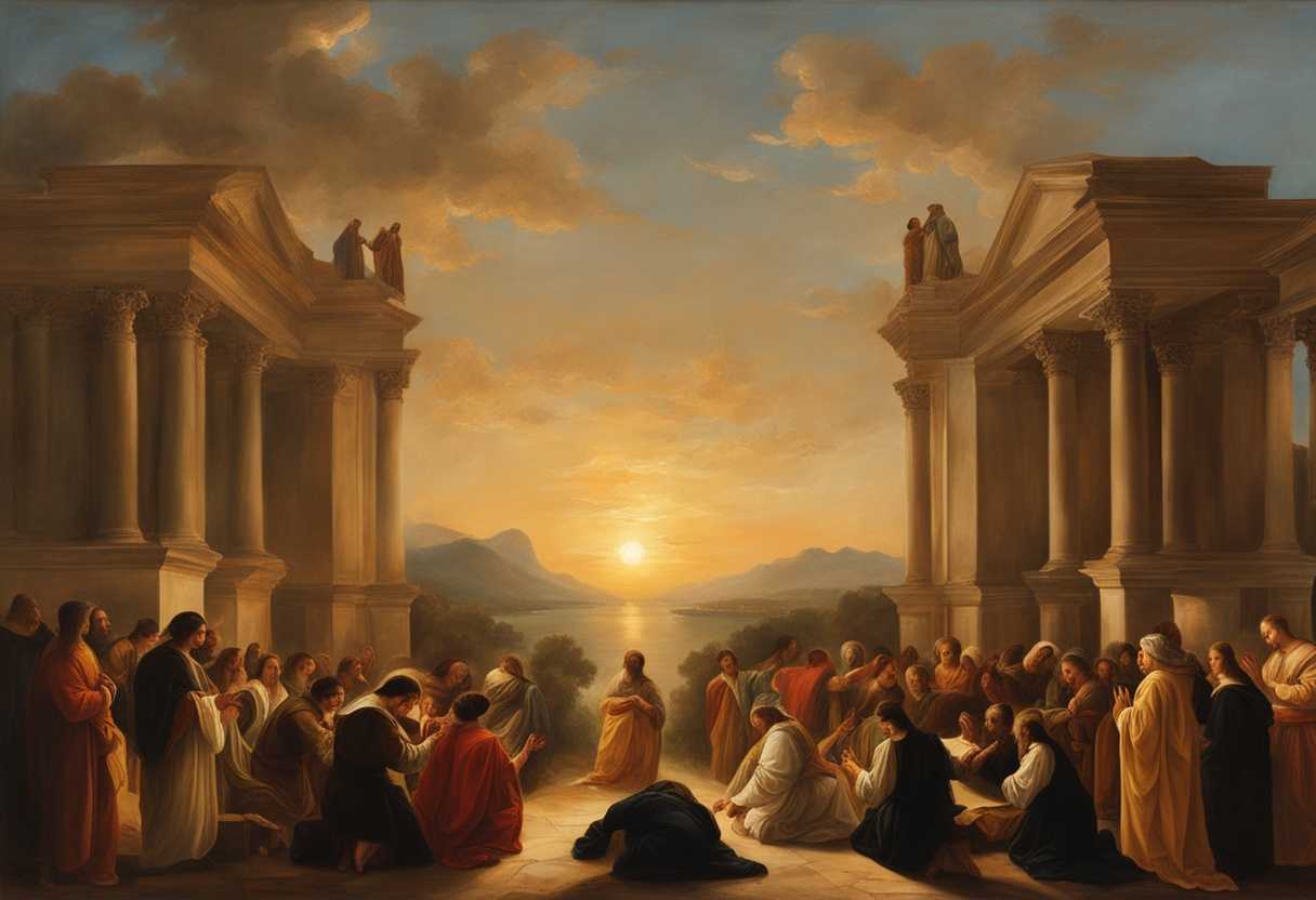 People-of-different-backgrounds-hold-hands-in-prayer-at-sunset-united-in-faith-and-hope_mcek