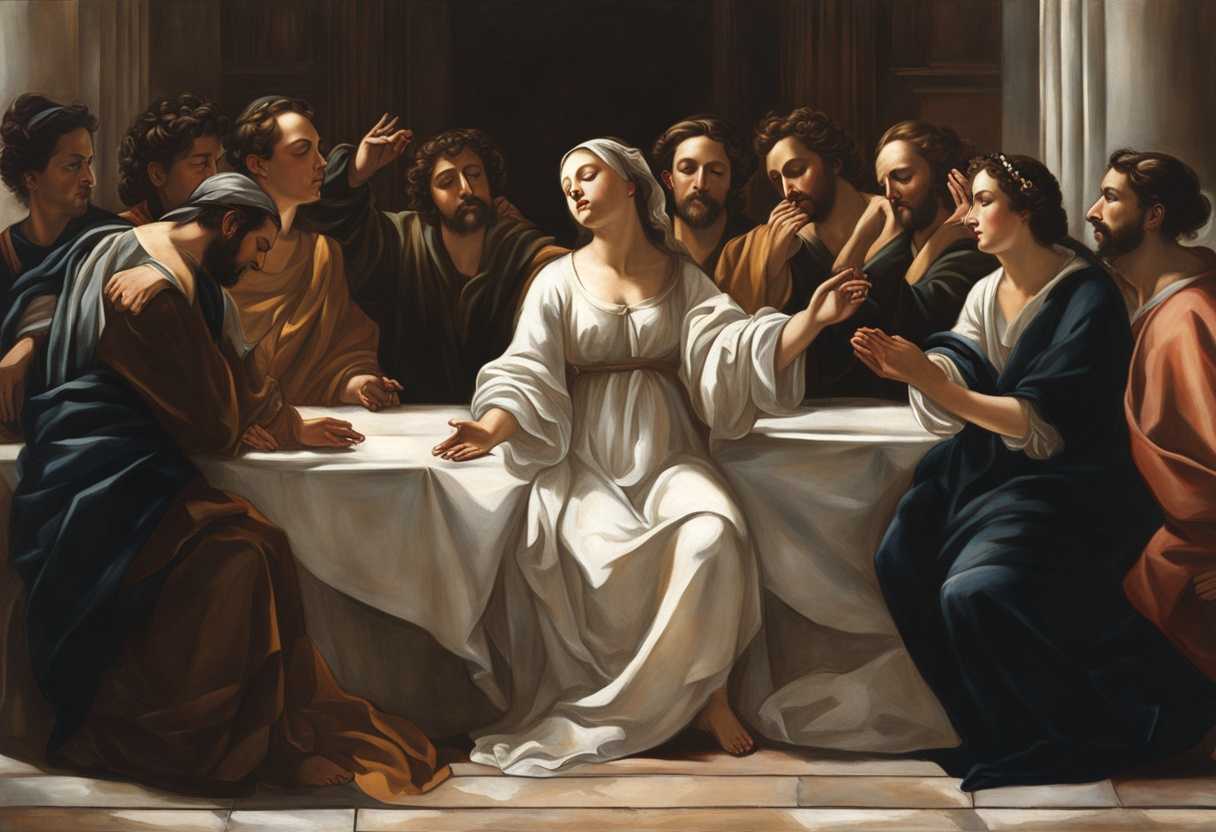 A-serene-gathering-in-worship-eyes-closed-hands-raised-faces-glowing-in-gratitude_diia
