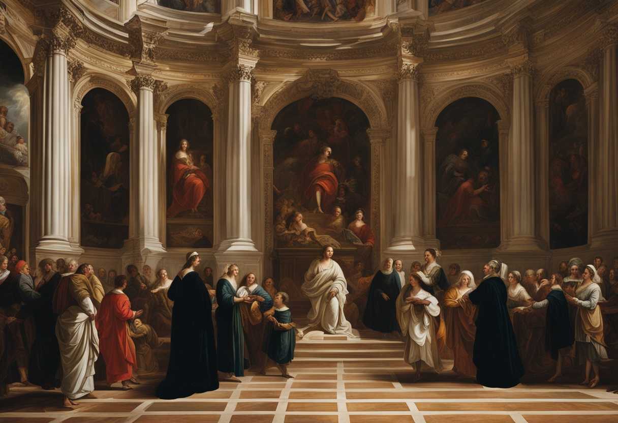 A-diverse-group-of-families-enter-a-majestic-court-offering-reverence-and-unity-in-worship_qyyl