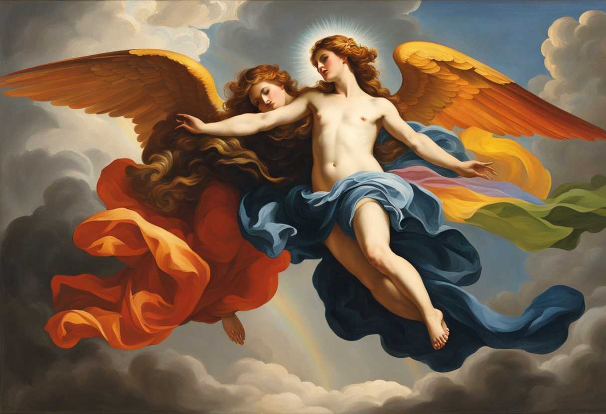 A-majestic-angel-with-a-radiant-face-and-fiery-legs-stands-beneath-a-rainbow_qten
