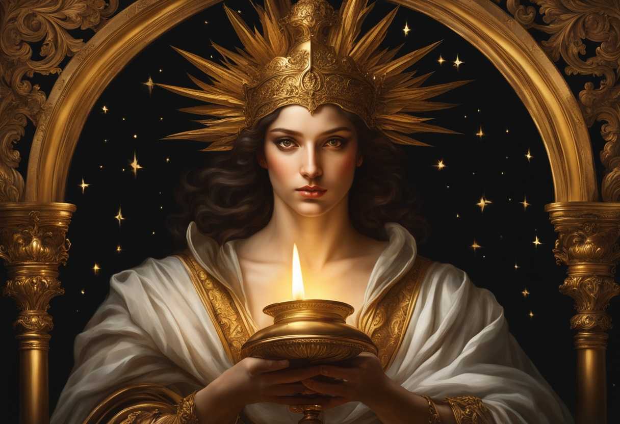 Mystical-figure-with-fiery-eyes-holding-stars-and-sword-standing-among-golden-lampstands_jocb