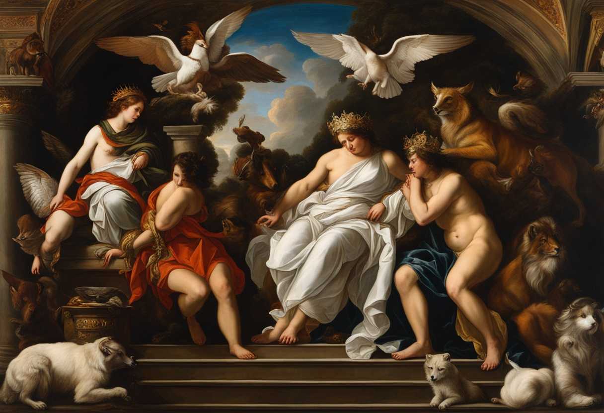 Animals-and-beings-bow-in-reverence-to-a-majestic-figure-on-a-heavenly-throne_nfpt