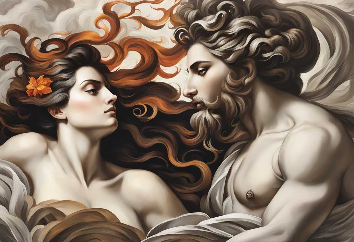 Majestic-mythical-creatures-with-lion-like-heads-and-fiery-breath-exuding-power-and-mystique_almc