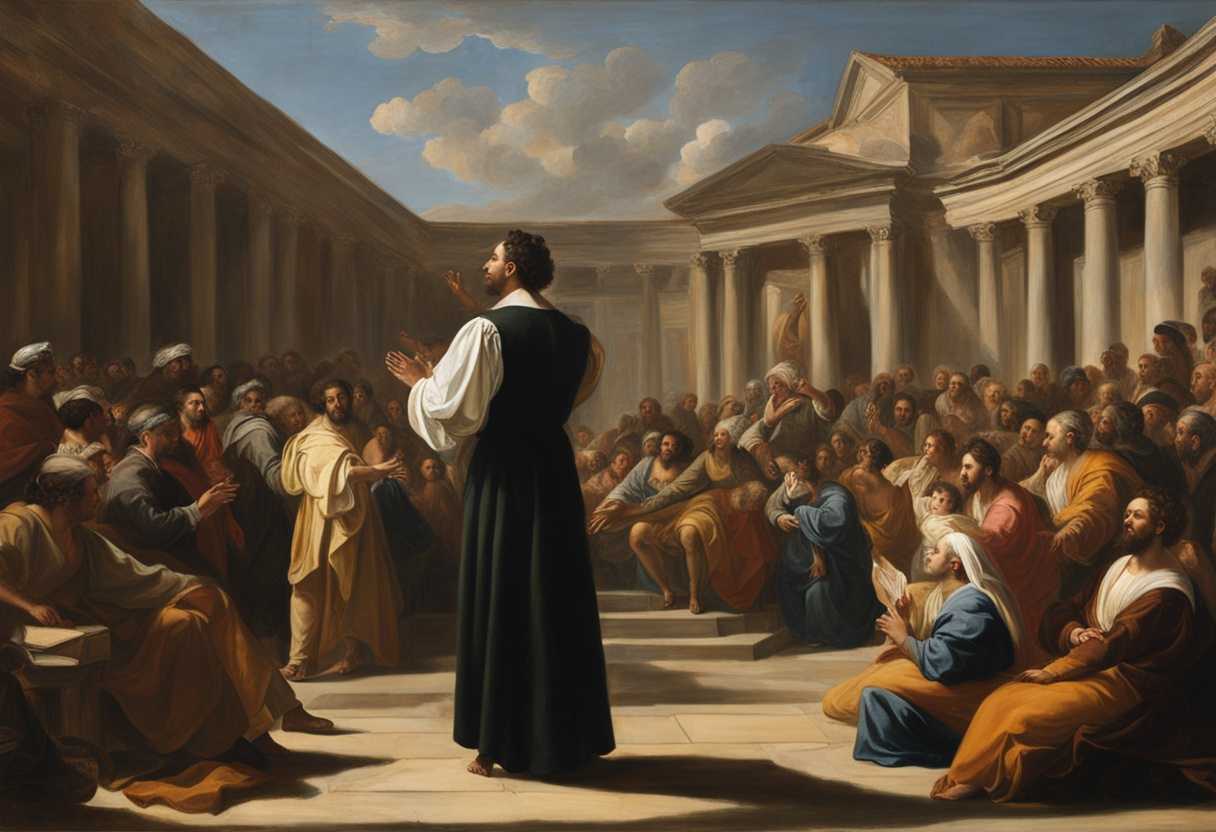 A-preacher-captivates-a-diverse-crowd-under-the-warm-sun-with-powerful-gestures-and-words_kjfk