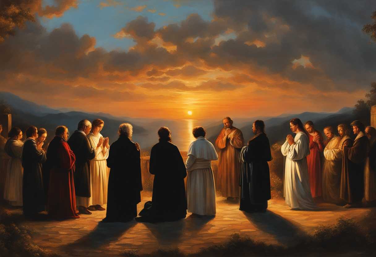 People-in-prayer-circle-at-sunset-hands-clasped-heads-bowed-feeling-connected-and-grateful_ebad