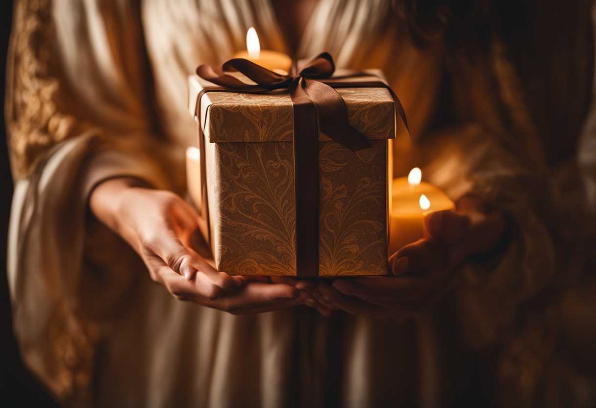 A-person-holding-a-beautiful-gift-in-warm-light-radiating-gratitude-kindness-and-connection_byjf