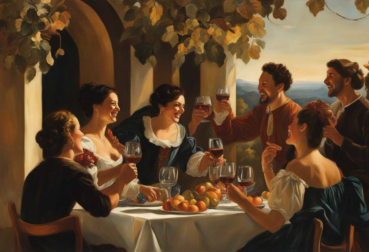 Friends-and-family-sharing-laughter-and-joy-in-the-warm-sunlight-raising-glasses-in-a-toast_oevb