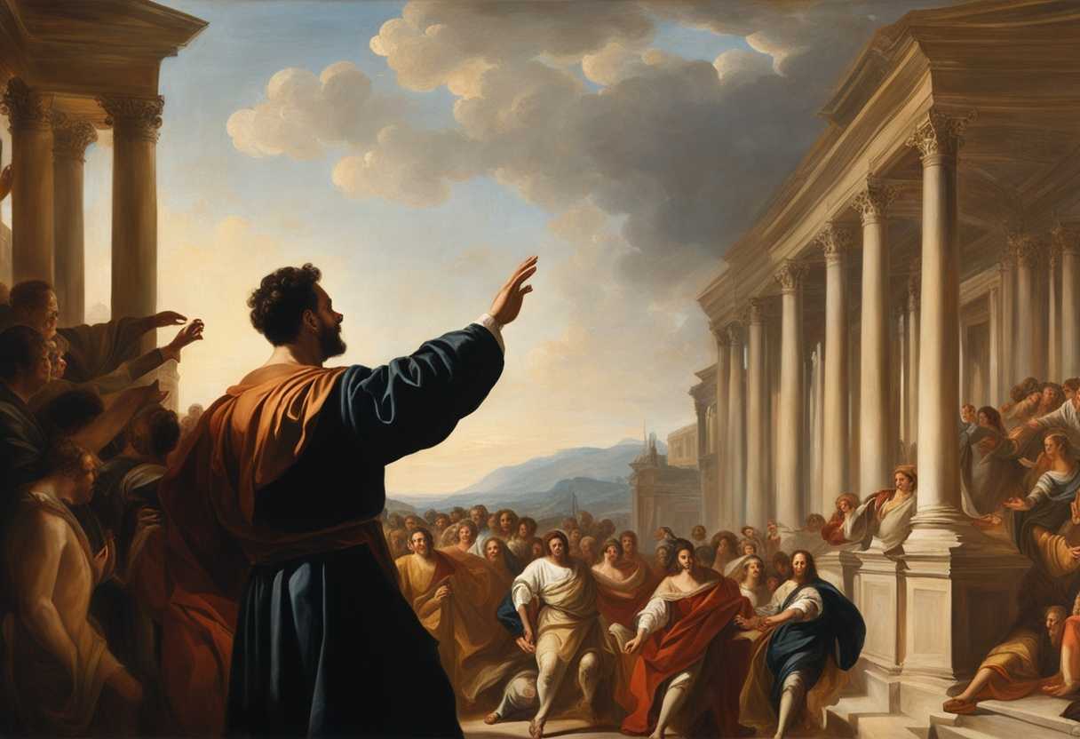 Preacher-captivates-Roman-crowd-with-dynamic-gestures-and-gospel-inspiration-in-warm-sunlight_mjsq