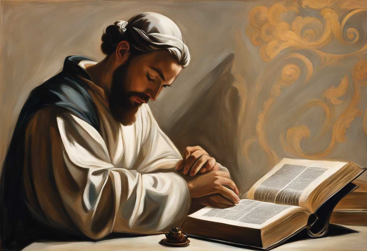 A-person-in-prayer-eyes-closed-hands-clasped-open-Bible-bathed-in-peaceful-light_kyst