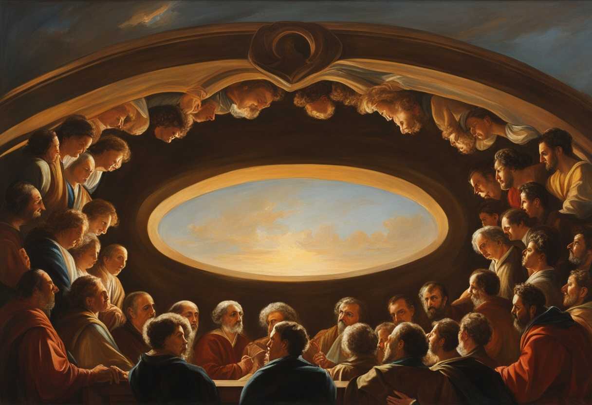 People-in-a-semi-circle-faces-aglow-in-sunset-united-in-reverence-and-anticipation_tzgb