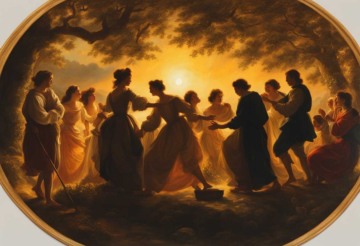 People-in-a-circle-at-sunset-sharing-laughter-and-joy-bathed-in-golden-light_nntt