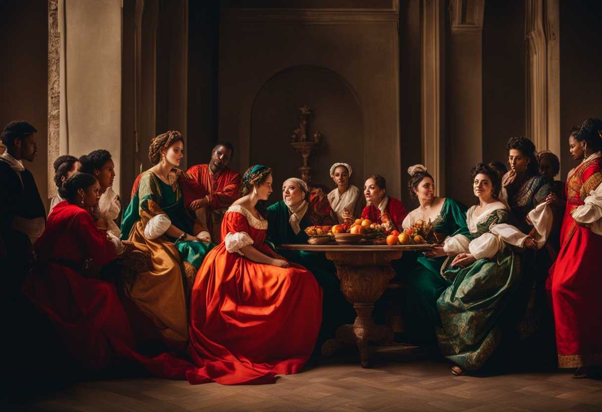 A-multicultural-gathering-in-vibrant-traditional-clothing-united-in-diversity-under-dramatic-lighti_cxef