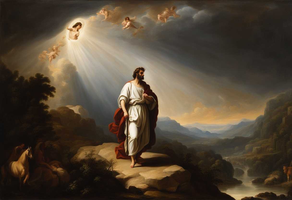 A-powerful-image-of-Abraham-standing-tall-unwavering-in-faith-surrounded-by-divine-light_noex
