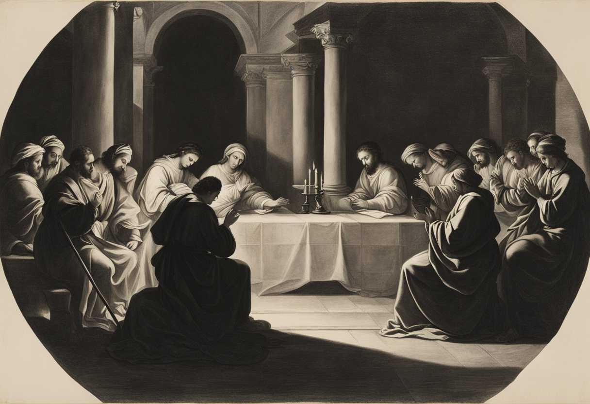 Believers-in-prayer-encircled-by-candlelight-embodying-faith-unity-and-reverence-in-shadows_rfsp