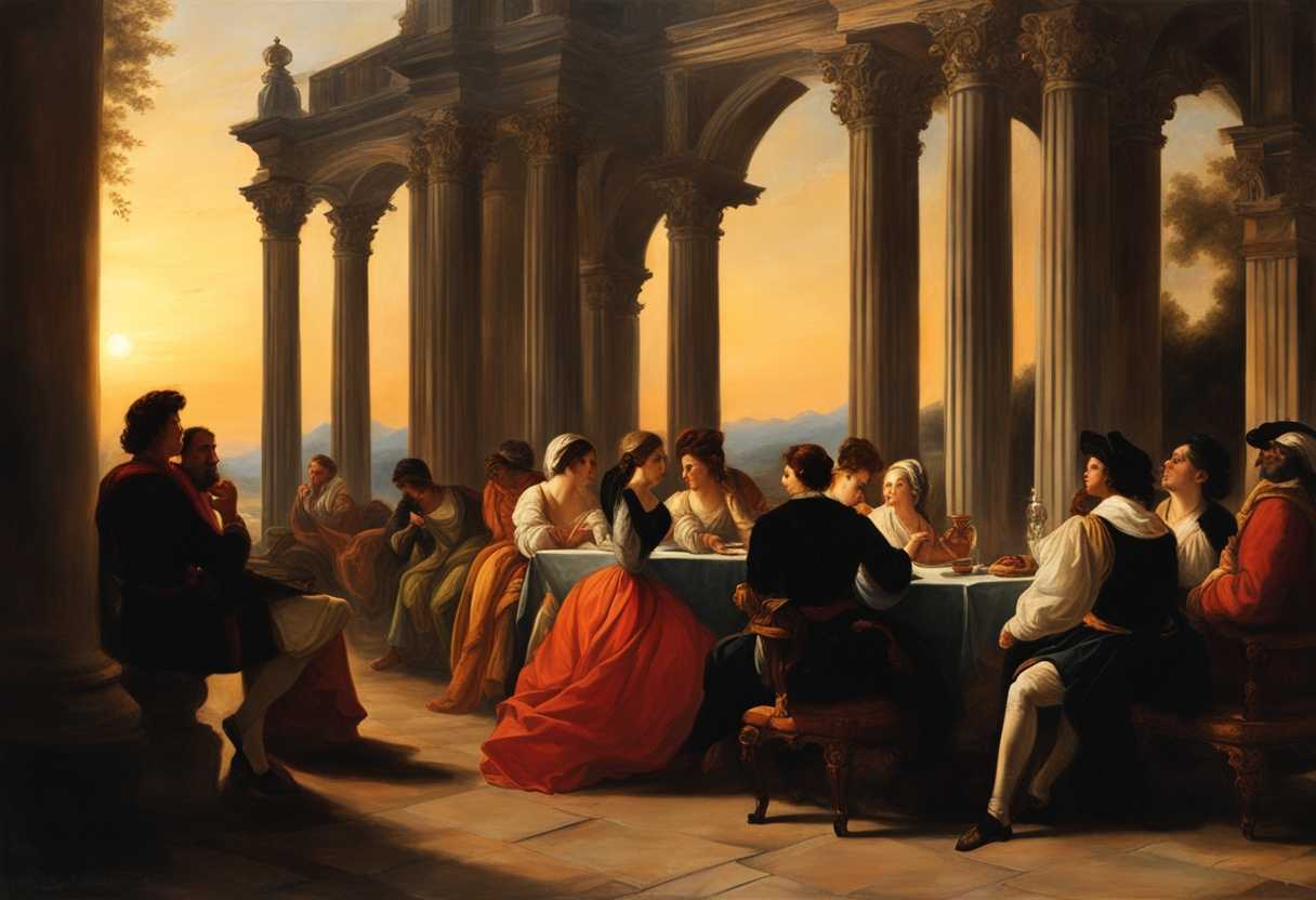 People-in-deep-conversation-under-sunset-candid-and-intimate-showcasing-authentic-camaraderie_pqov