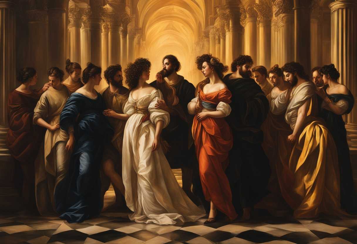 A-diverse-group-stands-in-golden-light-exuding-confidence-and-unity-each-unique-yet-connected_muof