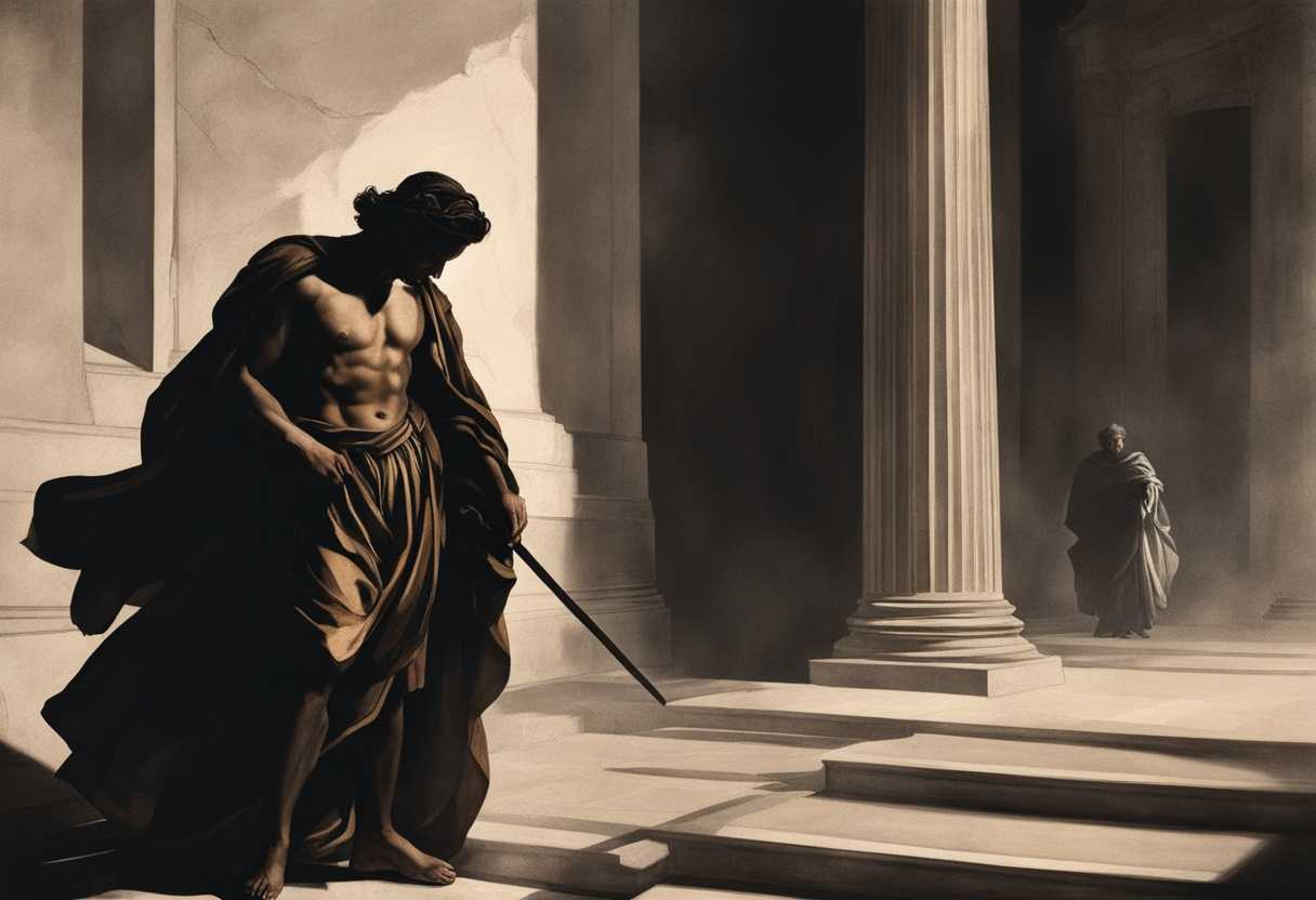 A-figure-stands-in-shadow-torn-between-justice-and-morality-law's-presence-looming_bfea