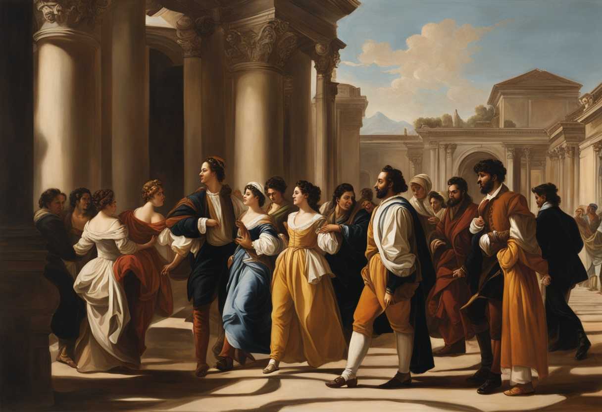A-diverse-group-strolls-in-harmony-under-the-sun-exuding-modern-style-and-heartfelt-connection_ifep