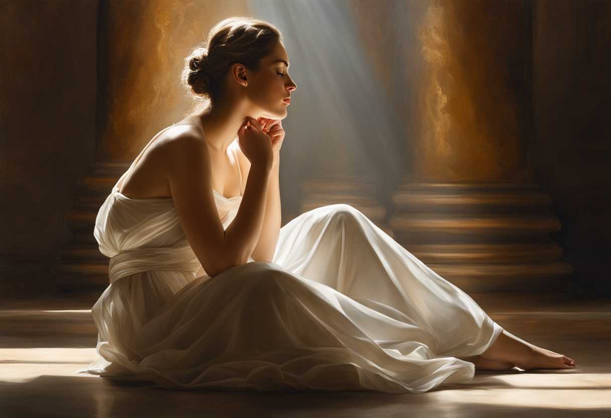 A-person-sits-in-serene-contemplation-bathed-in-ethereal-light-connecting-with-the-divine_lmte