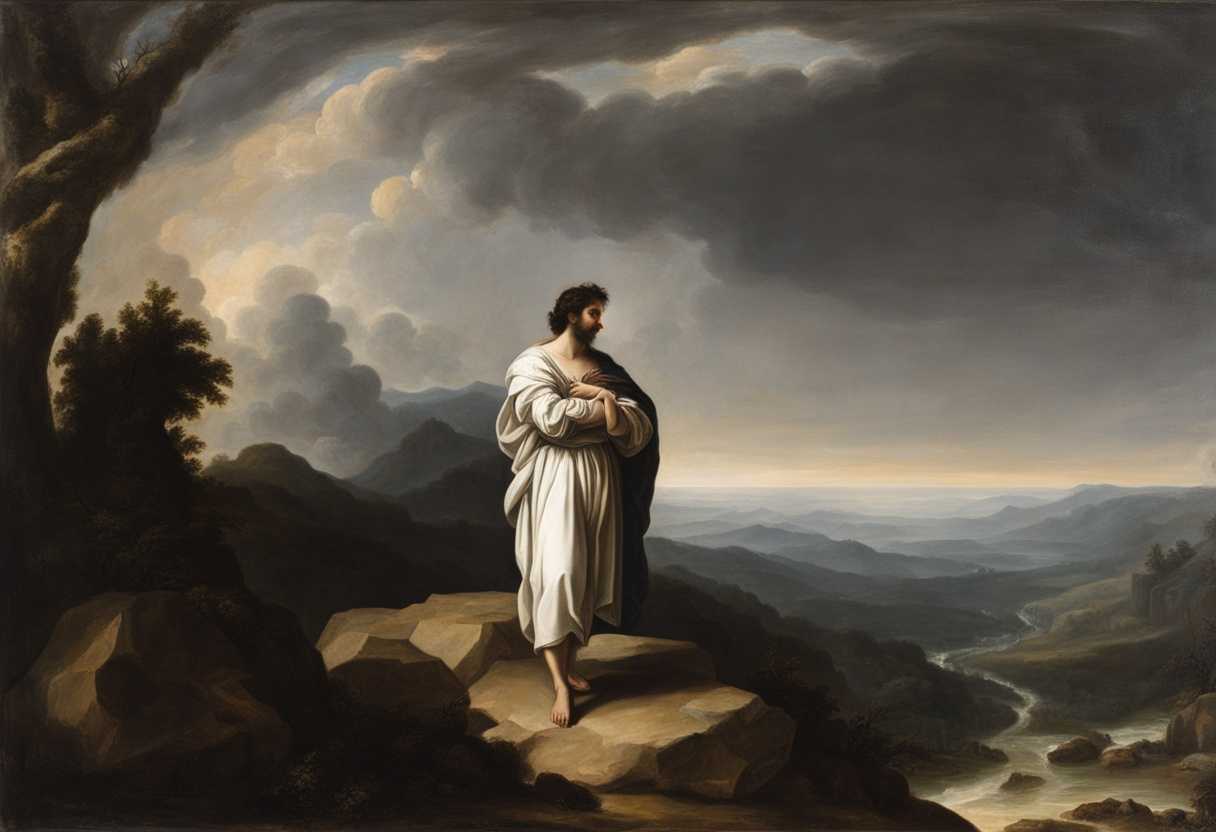 A-person-stands-in-tense-posture-before-God-contrasting-serene-expressions-and-emotional-turmoil_xukm