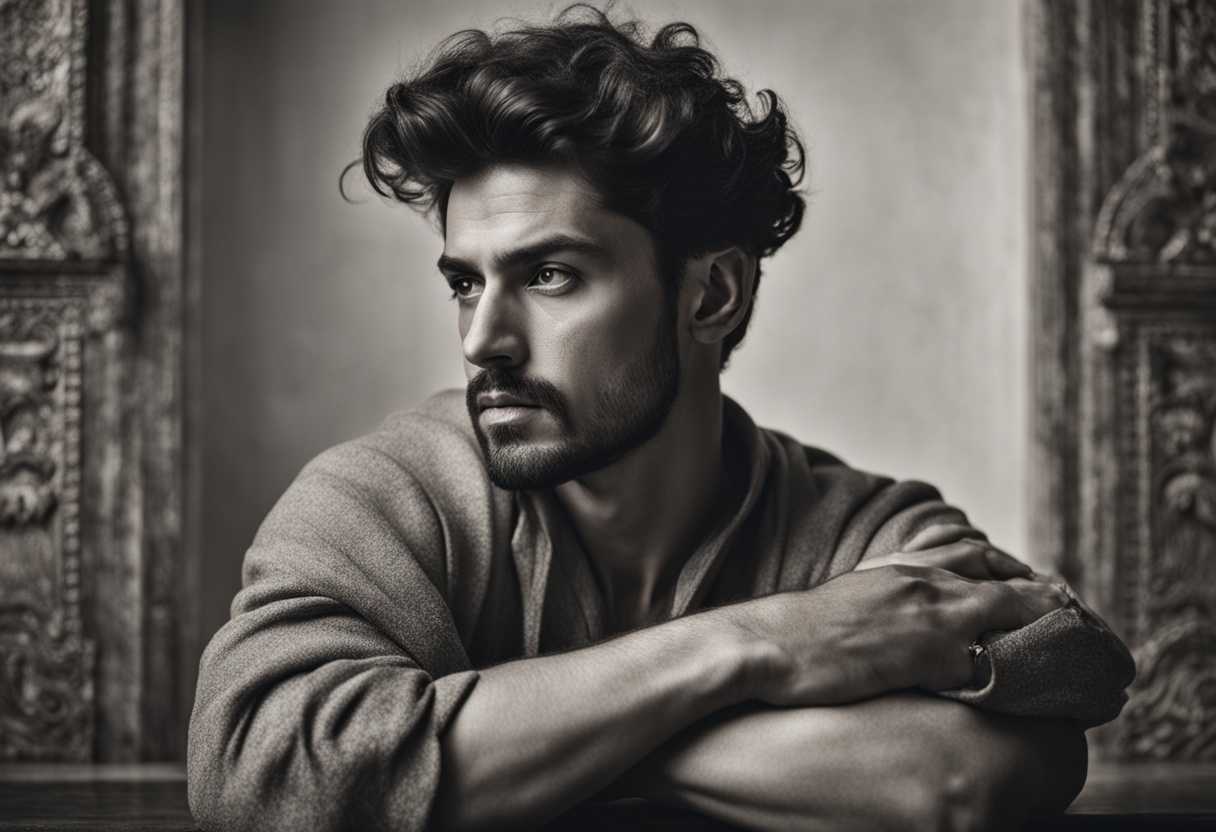 Photographer-captures-subject's-defiant-stance-arms-crossed-stern-expression-tension-palpable-un_tibz